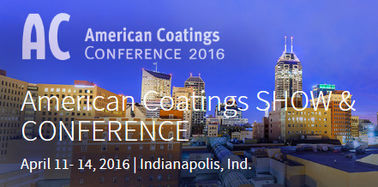 China Meeting you in 2016 America Coating Show on 11th, April to 14th, April supplier