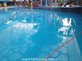 china Waterproof Polyaspartic Coating Projects-Water Cube Swimming Pool and Water Amusement Park supplier