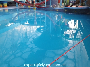 China Waterproof Polyaspartic Coating Projects-Water Cube Swimming Pool and Water Amusement Park supplier