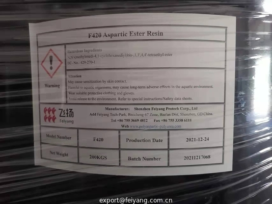 China F420 NH1420 Polyaspartic Ester Resin High-solid Content supplier